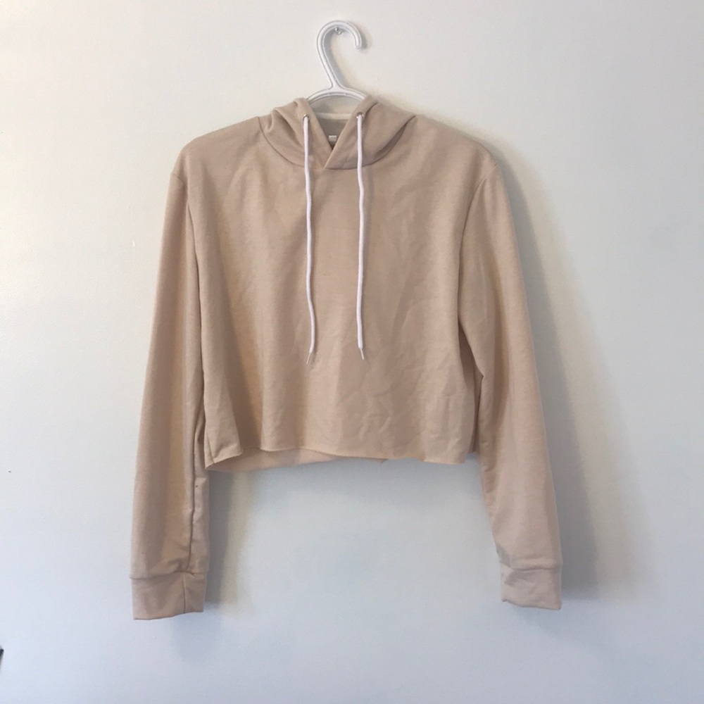 Tan Crop Top